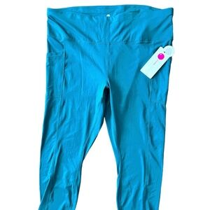 Yogalicious High Rise Side Pocket Ankle Length Leggings